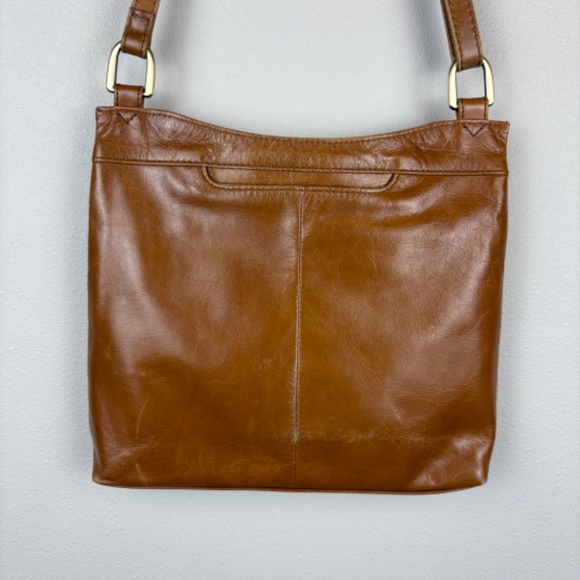 HOBO Cambel Crossbody in Polished Natural Leather - Picture 7 of 10